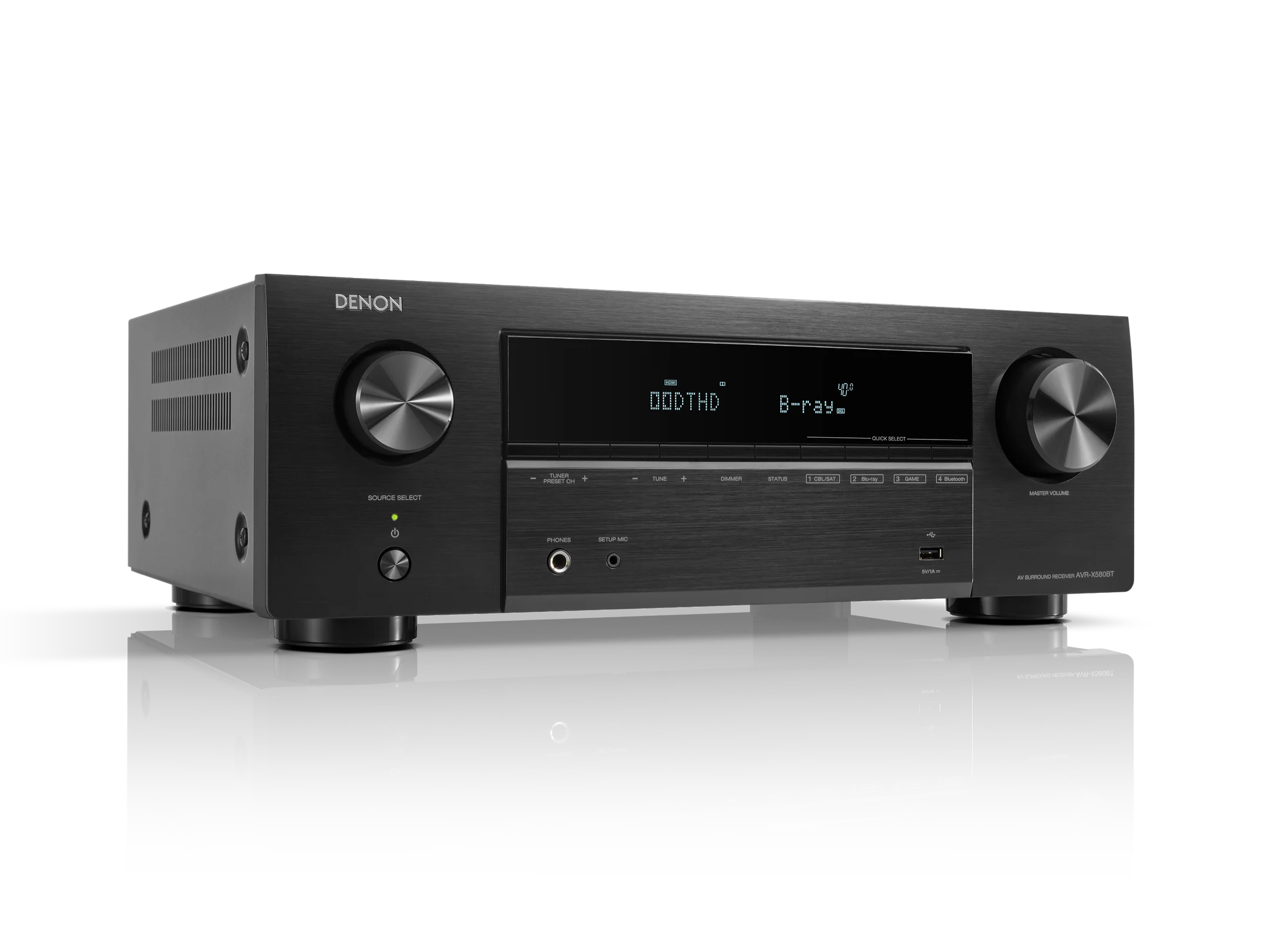  Denon AVR-X580BT 5.2 Ch AV Receiver